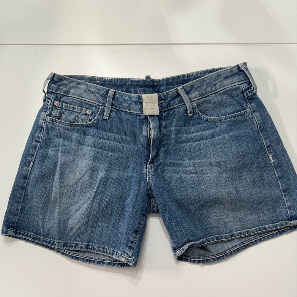 True Religion Blue Jean Shorts for Women